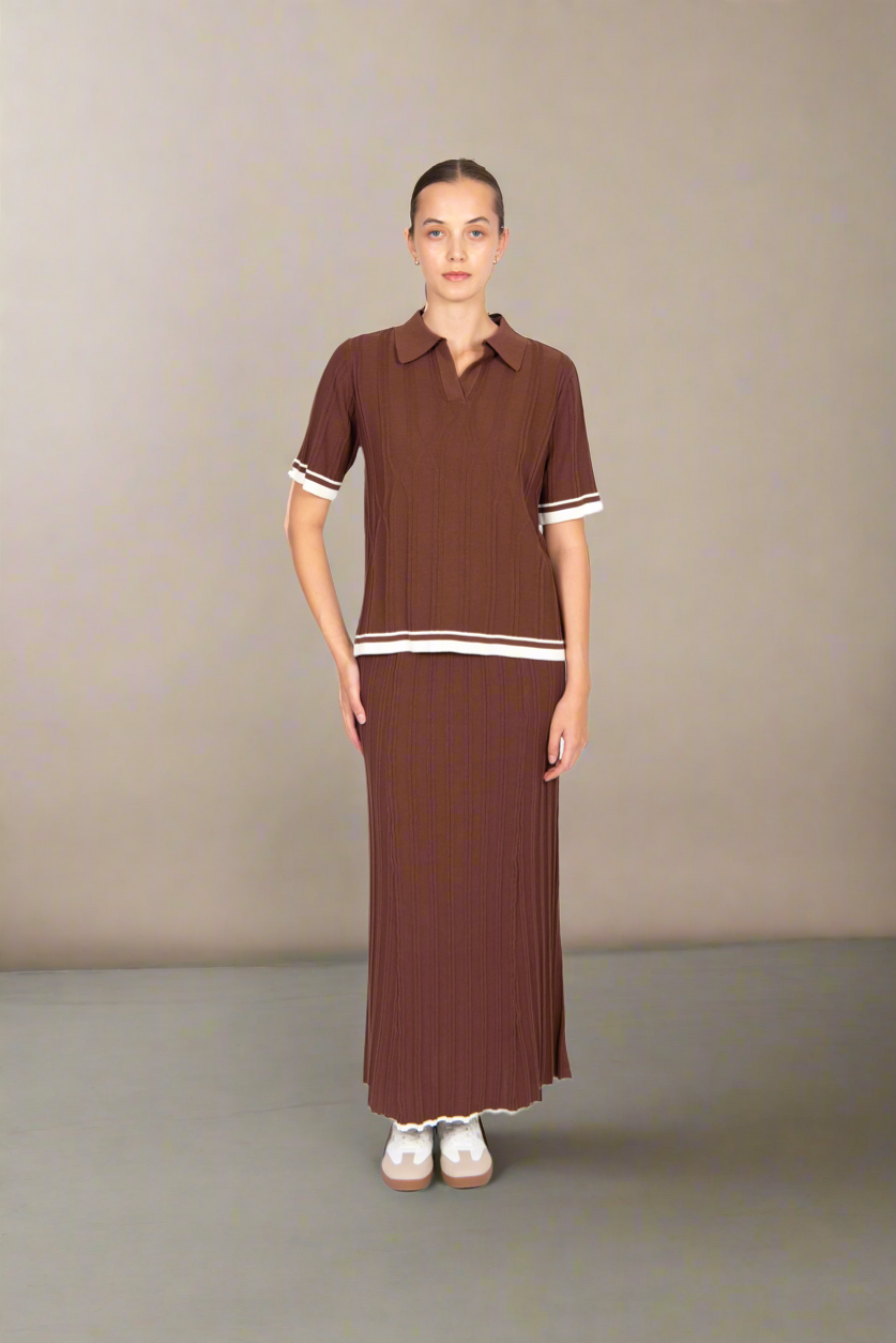 Bridge & Lord Skirt With Tipping BL5202