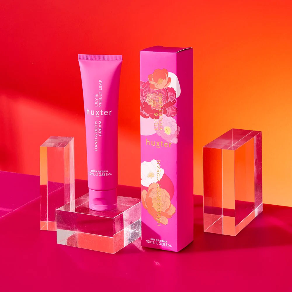 Huxter Hand & Body Cream  Bright Florals