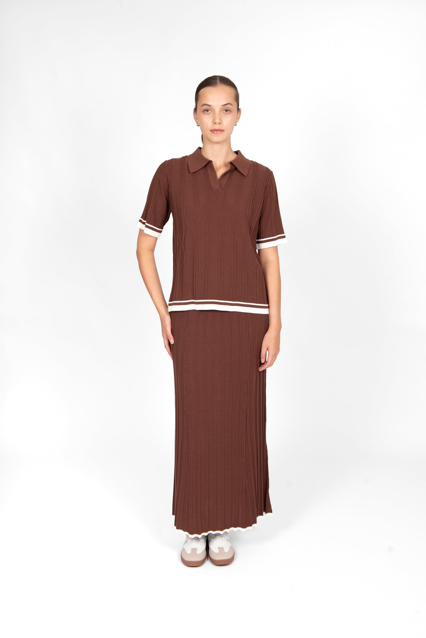 Bridge & Lord Skirt With Tipping BL5202