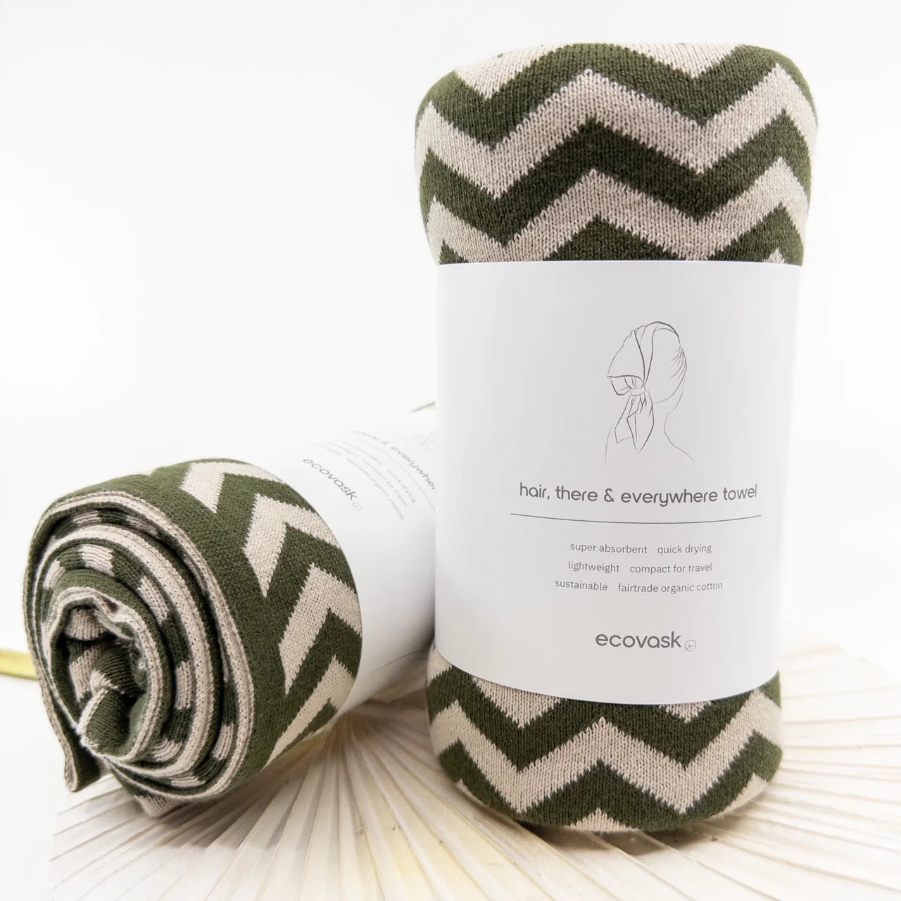 Ecovask Hair, There & Everywhere Towels