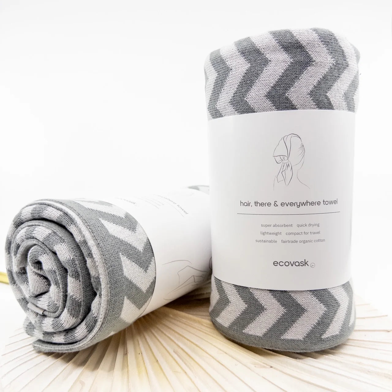 Ecovask Hair, There & Everywhere Towels