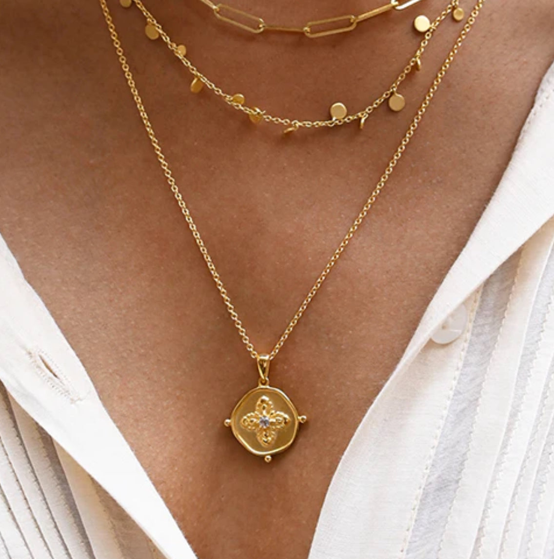 Murkani Sahara Necklace Gold MKSHYN15