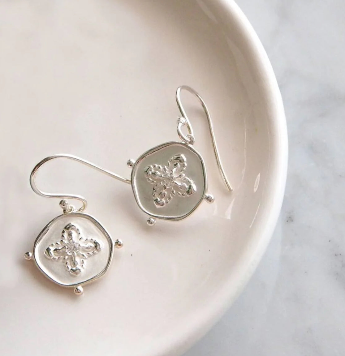 Murkani Sahara Earrings Silver MKSHSE01