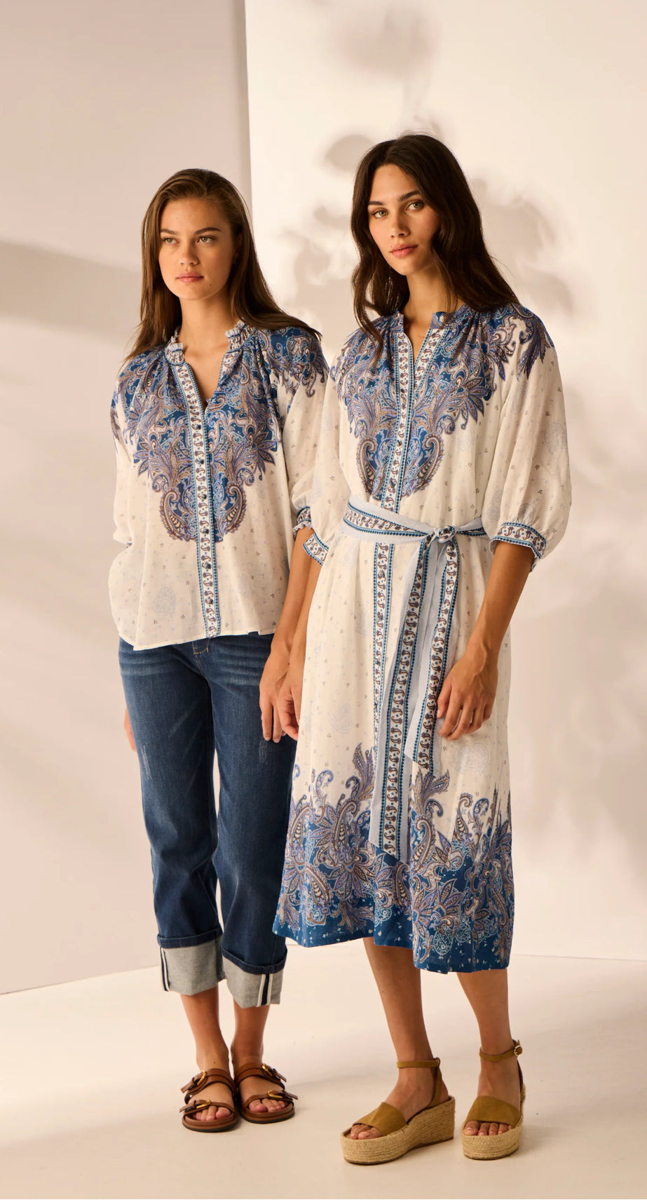 Lania Payton Print Dress NLA3855