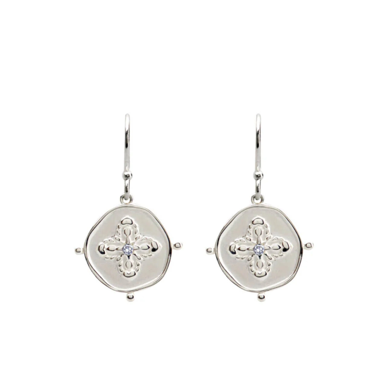 Murkani Sahara Earrings Silver MKSHSE01