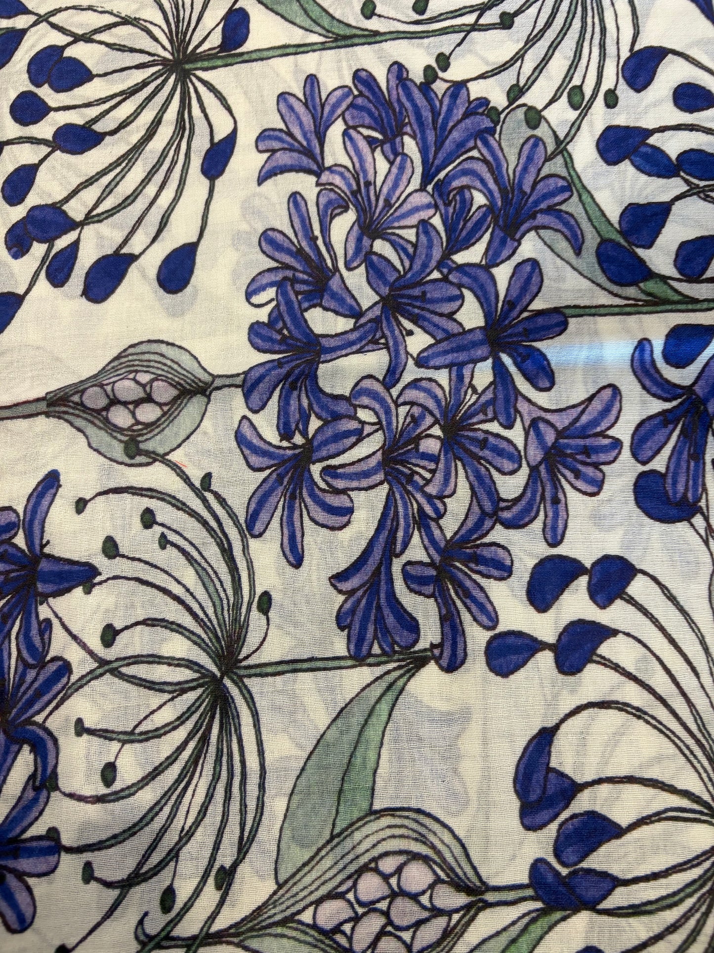 Raffal Agapanthus Scarf