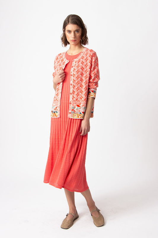 Ivko Jaquard Cardi Mix & Match Pattern  251720