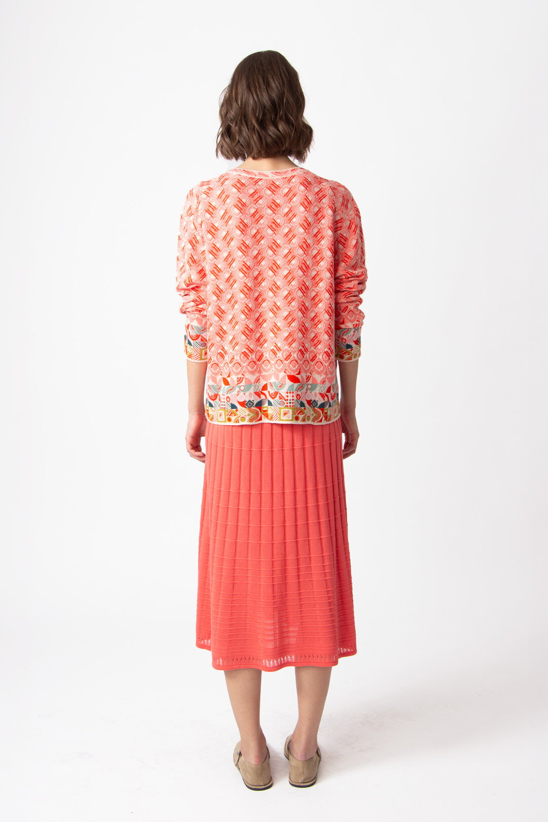 Ivko Jaquard Cardi Mix & Match Pattern 251720