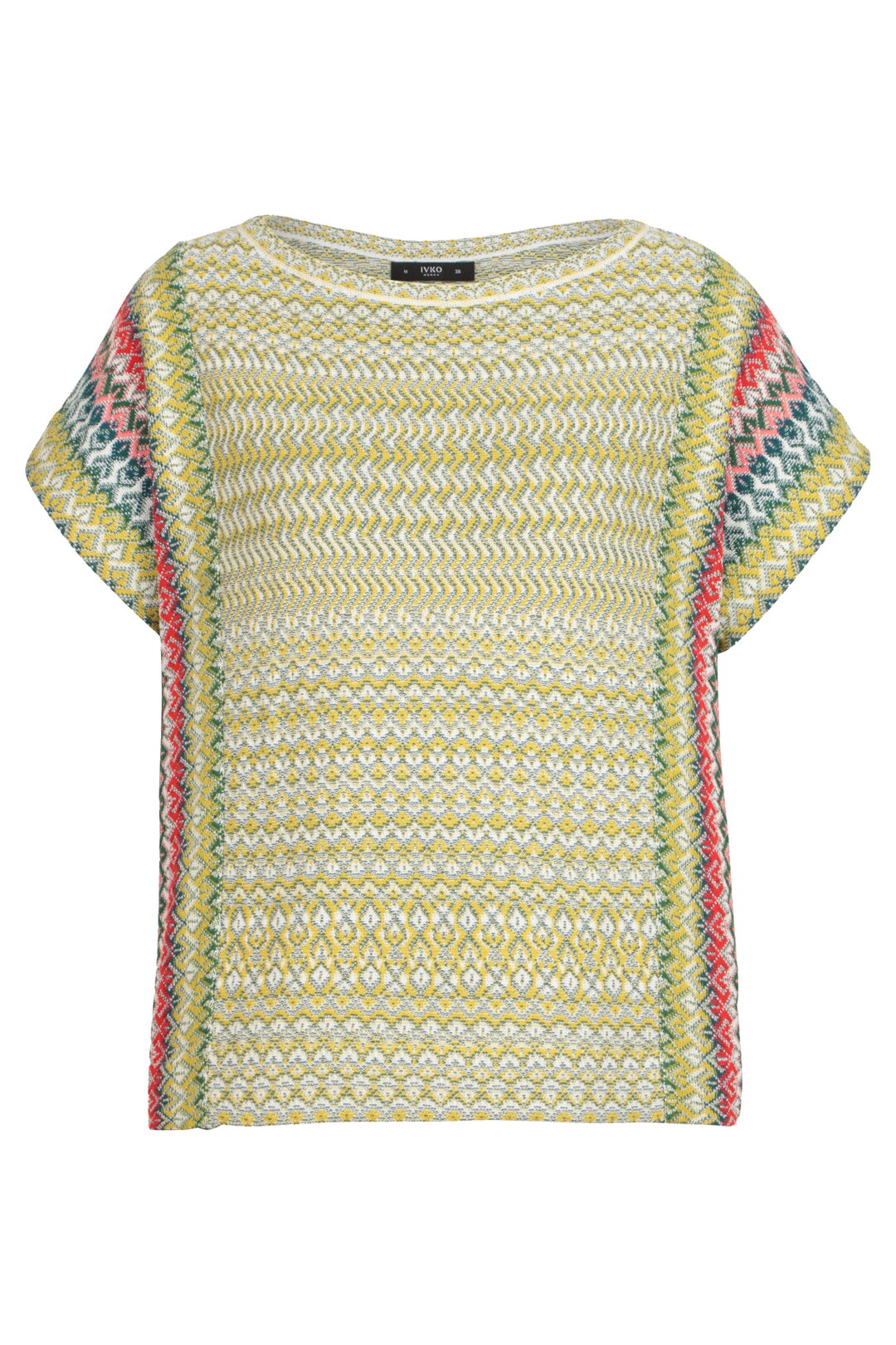 Ivko O Neck Pullover Reto Crochet Pattern 251734