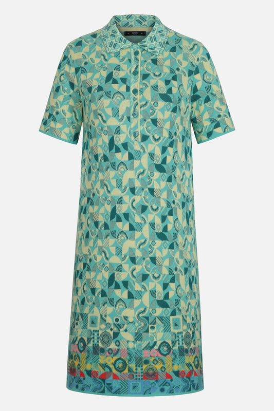 Ivko Knitted Dress Mix & March Pattern 251740