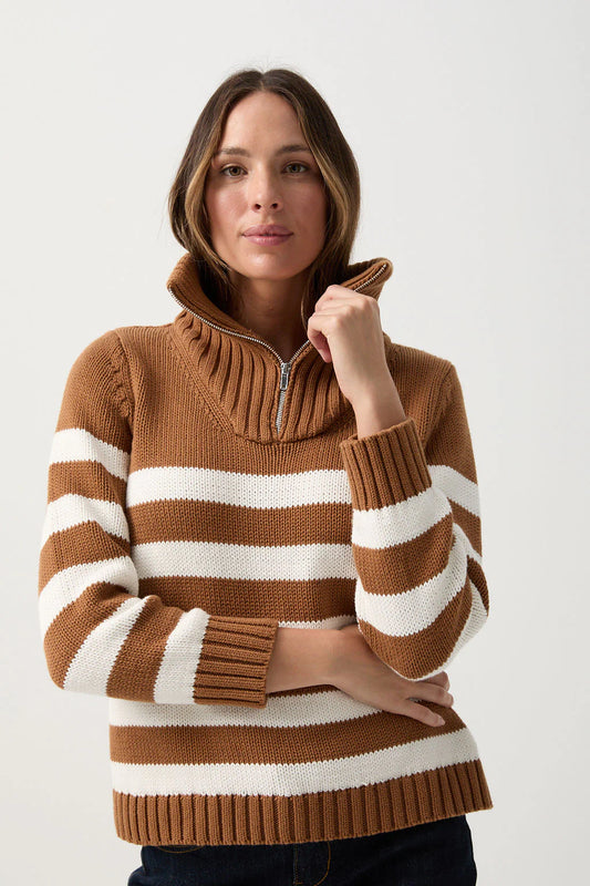 Goondiwindi Stripe Chunky Jumper 8209