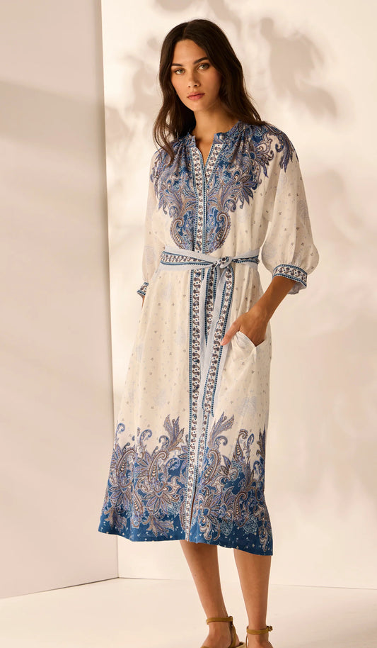 Lania Payton Print Dress NLA3855