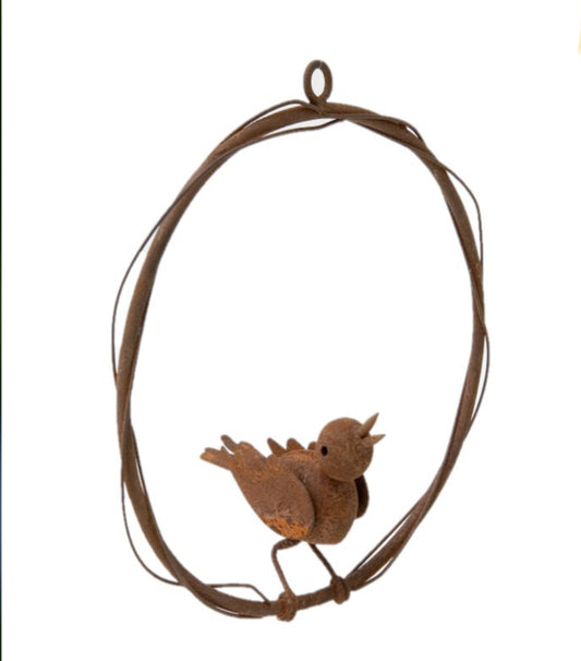 Alfresco Rust Bird Ring