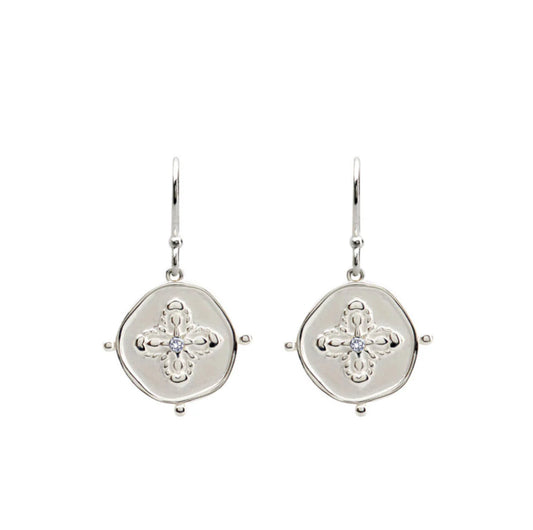 Murkani Sahara Earrings Silver MKSHSE01