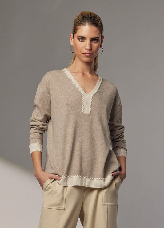 Madly Sweetly Whipped Up Sweater MSK153
