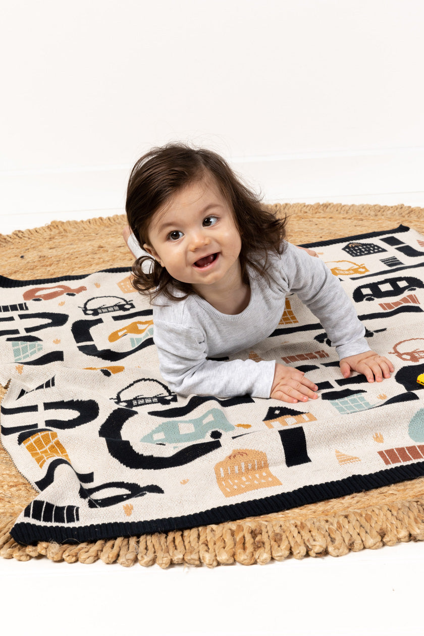 Indus Design Transport Baby Blanket