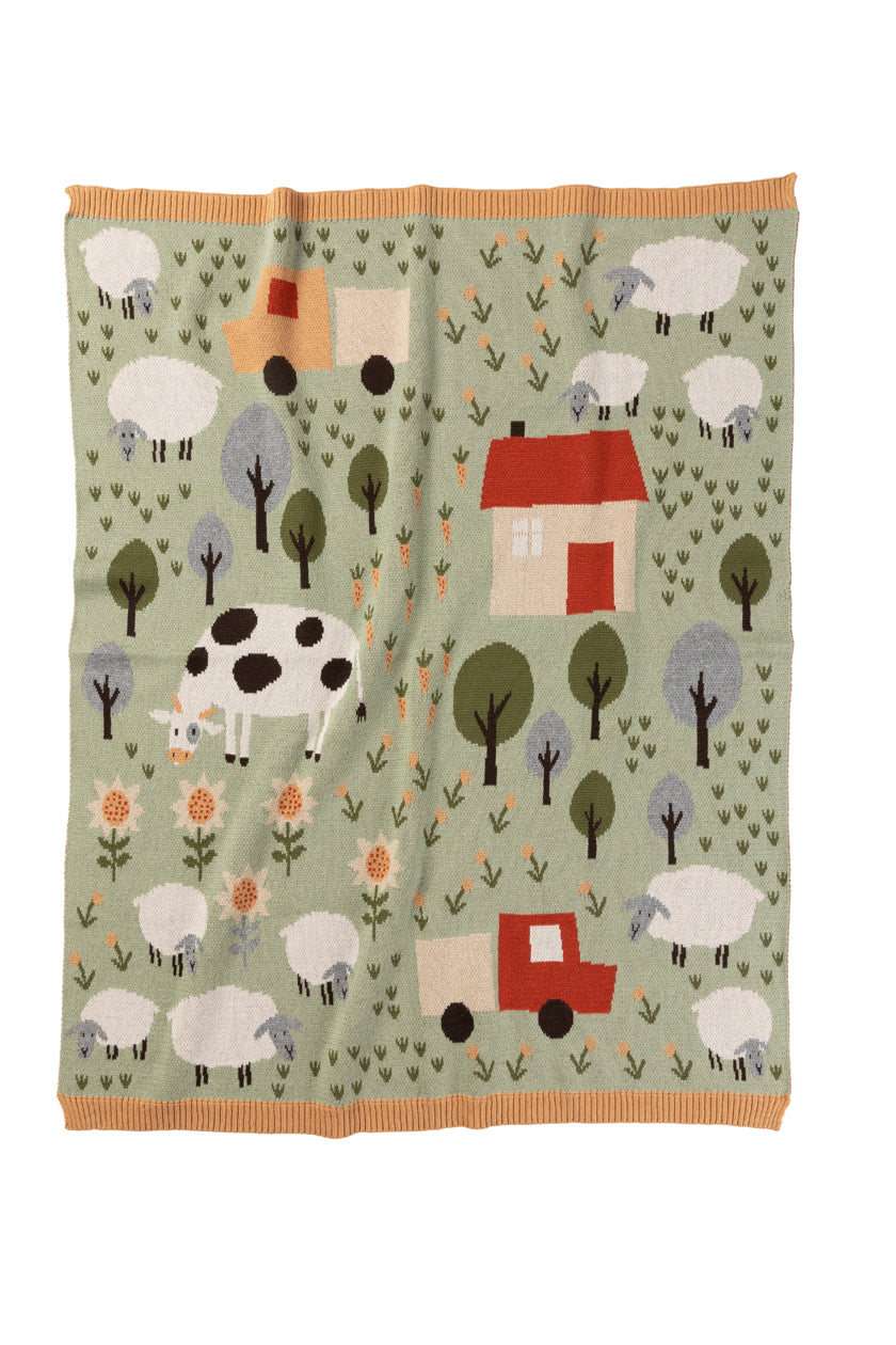 Indus Design Up Country Baby Blanket