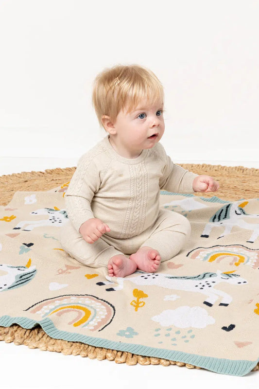 Indus Design Unicorn Magic Baby Blanket