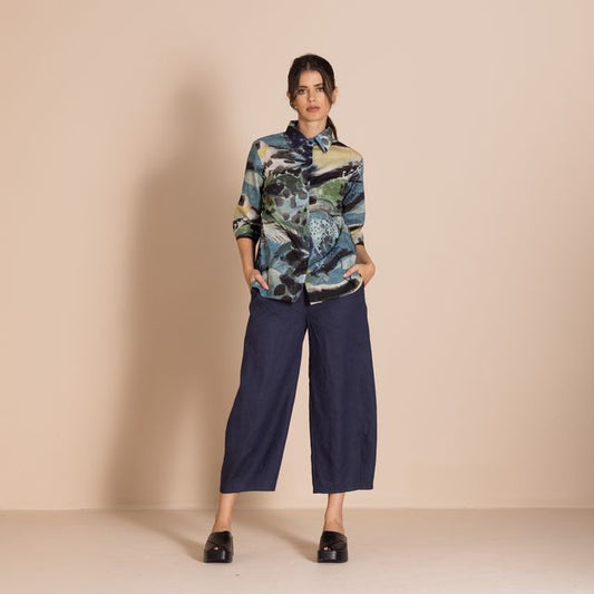 Megan Salmon Park Life Trapeze Shirt