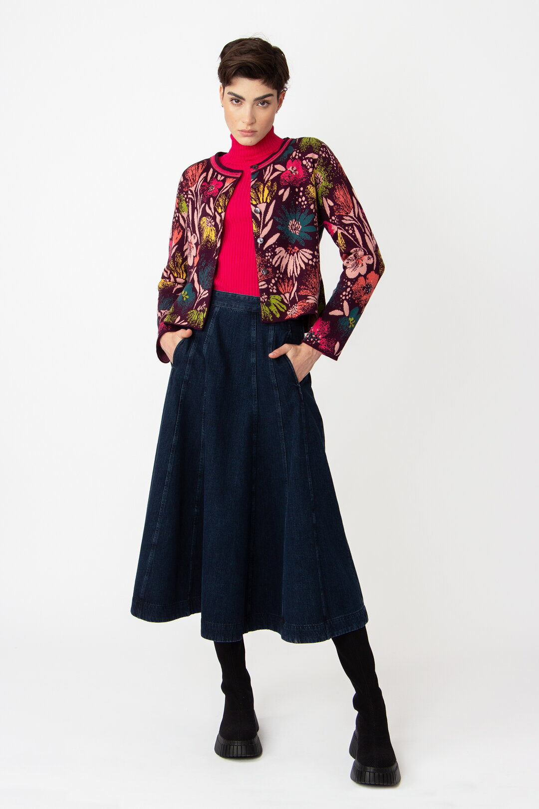 IVKO O-Neck Cardigan 242621