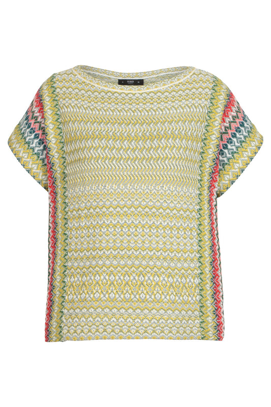 Ivko O Neck Pullover Reto Crochet Pattern 251734
