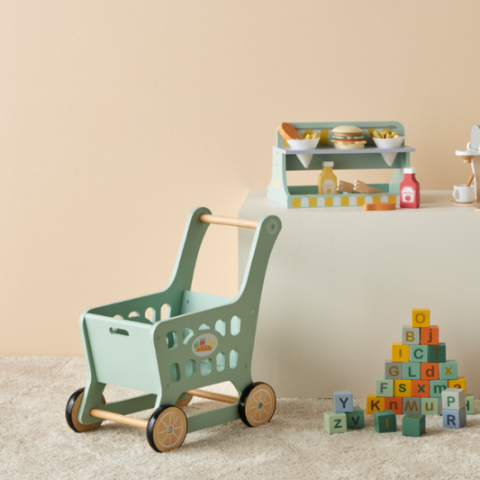 Pilbeam Toy Shopping Trolley