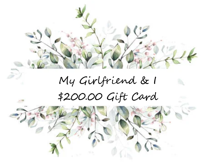 My Girlfriend and I GIFT CARD