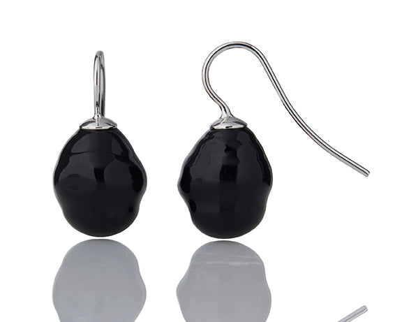 Firucci Black Onyx Drop Earrings